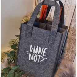 Filz-Wine-Bag inkl. Wunschmotiv