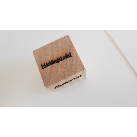 Holzgravur - Individuell 