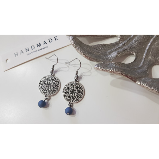 Ohrringe Ornament mit Perle